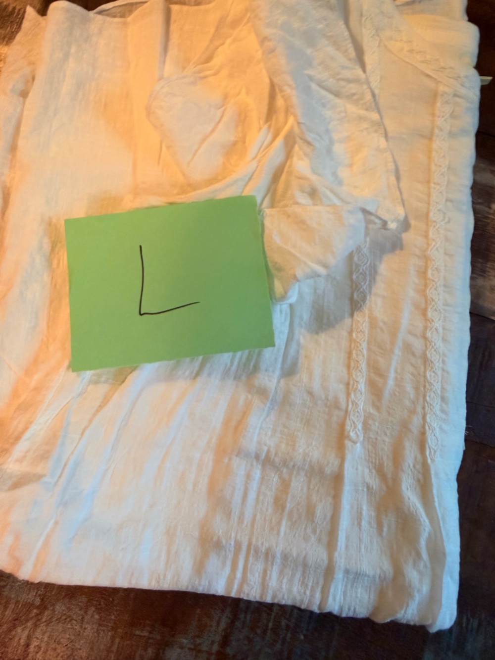 MAXSTUDIO White Lightweight Dress with Flutter Sleeve in Novelty Windowpane - Picture 12 of 12